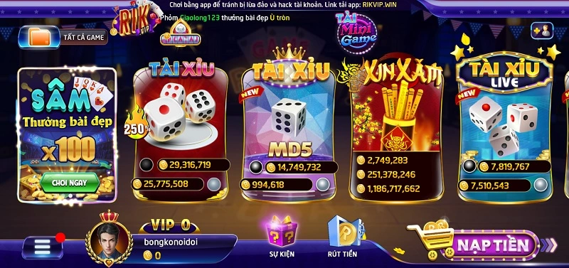 Thông tin về sân chơi cá cược hàng đầu casino rikvip